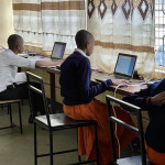 Students at Moshono Computer Lab